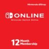 Nintendo Switch Online 12 Meses