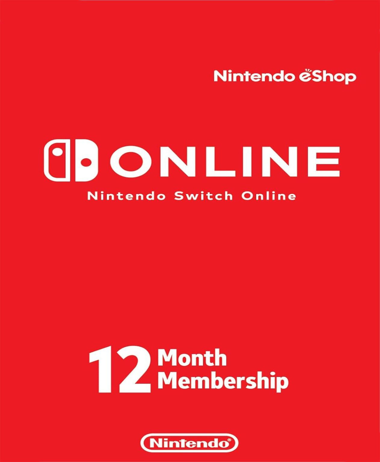 Nintendo Switch Online 12 Meses