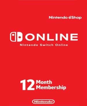 Nintendo Switch Online 12 Meses