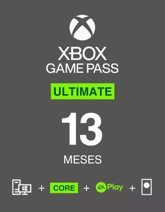 Xbox Game Pass Ultimate 13 Meses