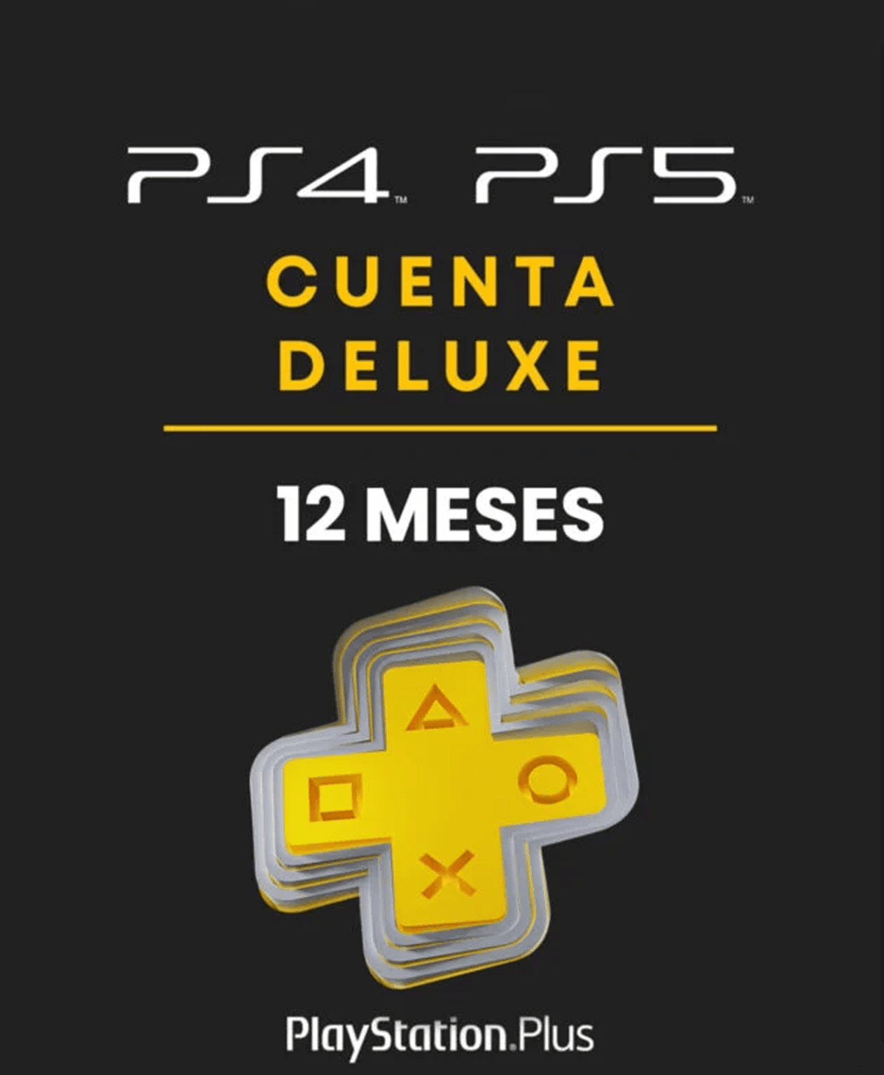 PlayStation Plus Deluxe 12 Meses