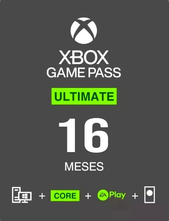 Xbox Game Pass Ultimate 16 Meses