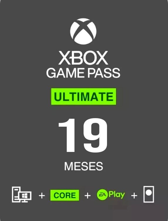 Xbox Game Pass Ultimate 19 Meses